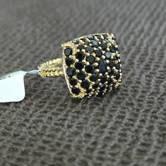 Hirajule Black🖤 Spinel Cushion Ring💍 - NWT - Picture 14 of 16